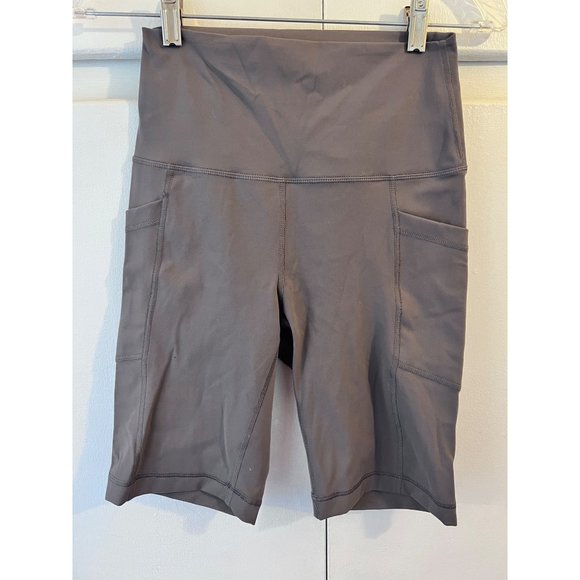 90 Degree by Reflex, Bike Shorts, Gray/Grey, Size Small, 9 inch inseam/length - Picture 1 of 6